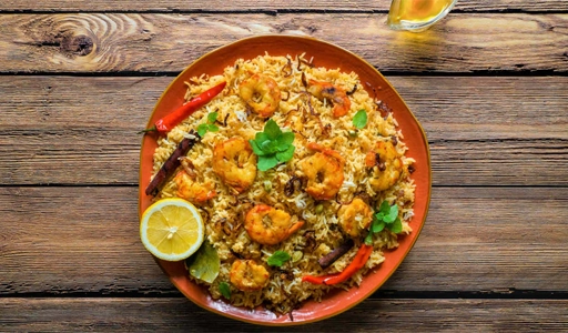 King Prawn Biryani